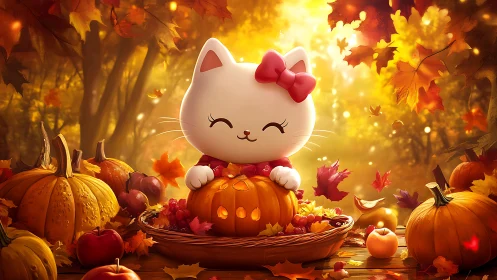 Lucky Kitty's Autumn Harvest Celebration.