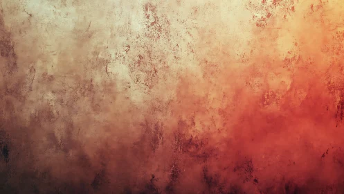 Textured grunge wall gradient with warm ochre to deep rust