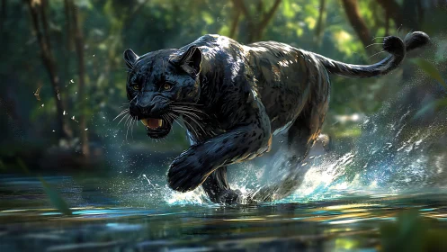 Midnight Phantom Stalks the Sacred Waters