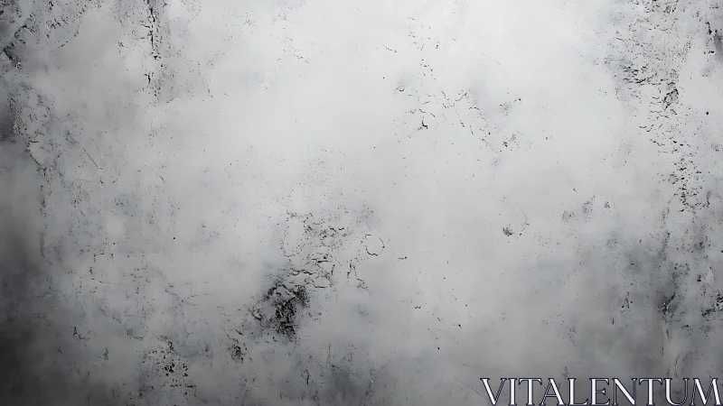 Soft gray plaster wall with dreamy weathered texture.