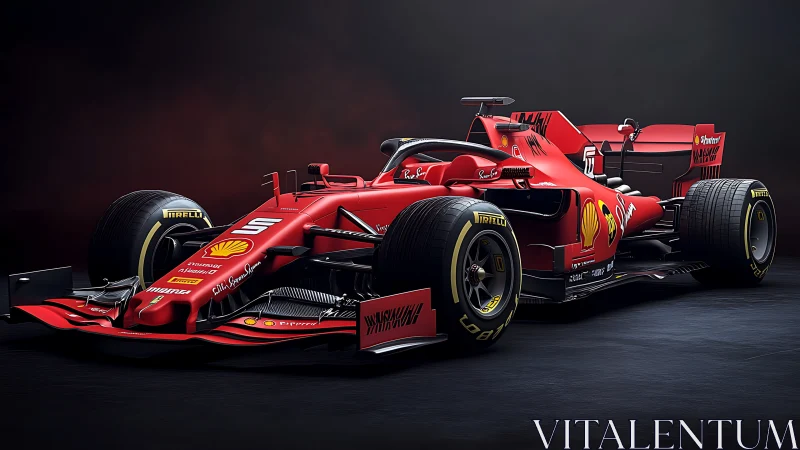 Scarlet race blade crouches low, humming with silent speed