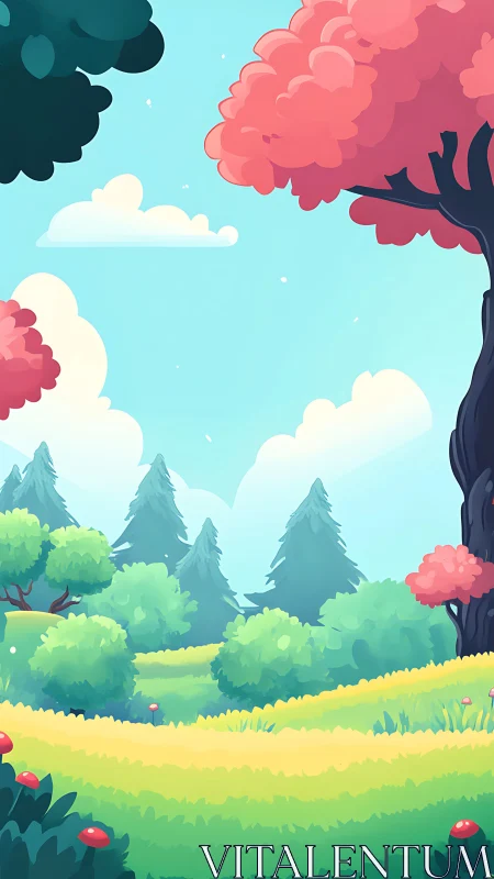 Enchanted Landscape Welcomes You Into Nature's Colorful World