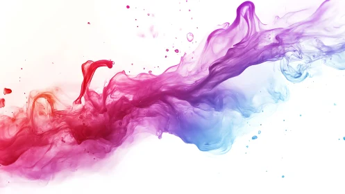 High-speed fluid dynamics of tri-color ink diffusion in air