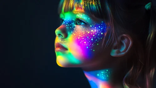 Luminous Spectrum: Digital Light Dance.