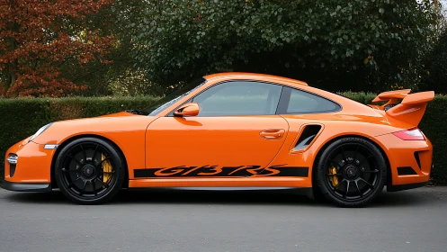 Blazing orange track missile poised for neighborhood liftoff.