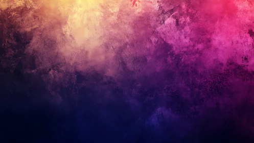 Luminous magenta and gold gradient forms a textured glow