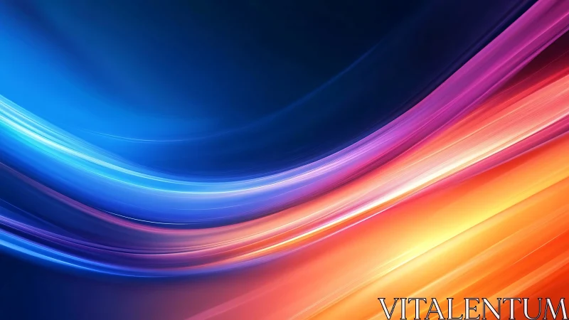 Colorful light streams crossing a calm midnight sky.