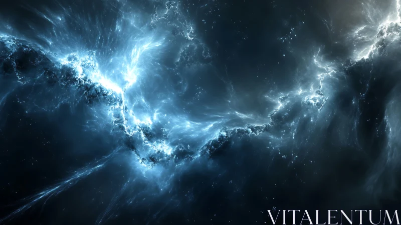 Digital nebula stream in high-contrast cosmic composition.