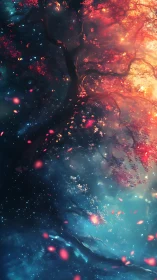 Tree of Light and Particles.