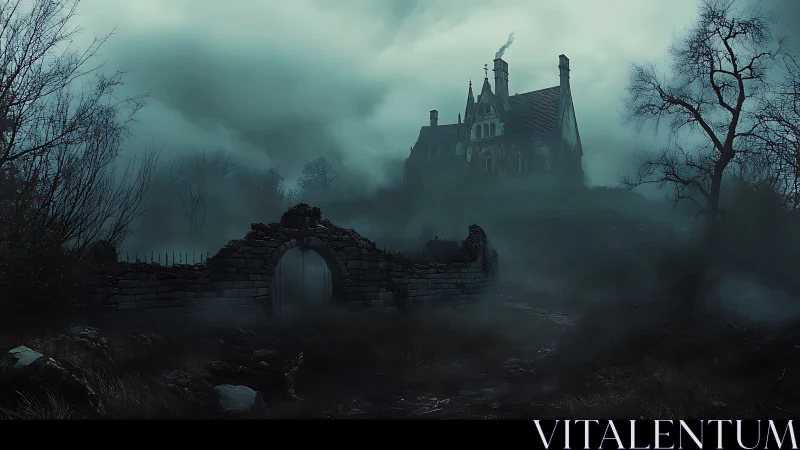 Fog curls around the forsaken hill manor like whispered ghosts