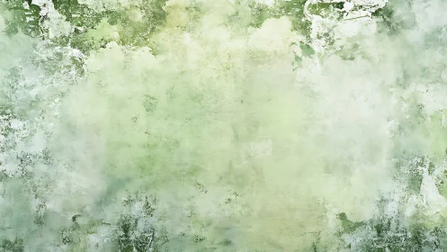 Textured green painted background shows mottled surface