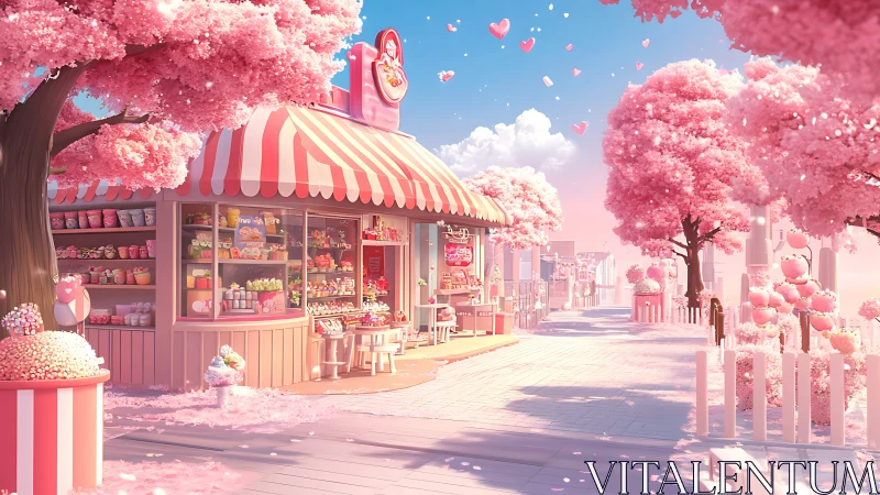 Candy Dreams Bloom: Where Pink Commerce Meets Sugar-Spun Serenity