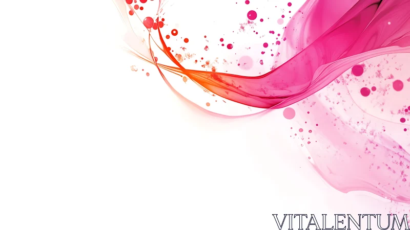 Color ribbons glide and scatter bubbles across silence