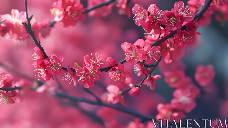 Vibrant Cherry Blossoms Celebrate Spring's Rosy Beauty