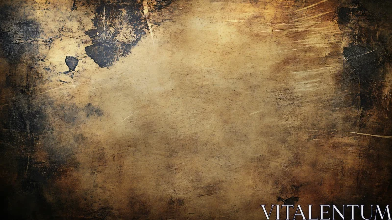 Weathered grunge texture with warm distressed patina background.