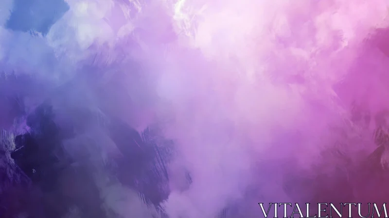 Lavender Nebula Drift in Softly Tangled Dream Clouds.