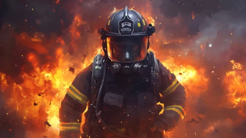 Firefighter in Inferno Combat.