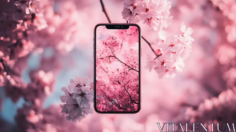 Cherry Blossom Dreams Bloom Into Your Smartphone Display
