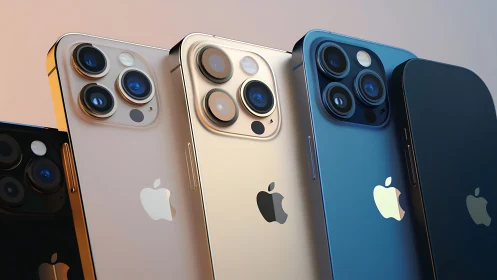 iPhone 13 Pro Lineup: Camera Module Comparison Across Finish Options.