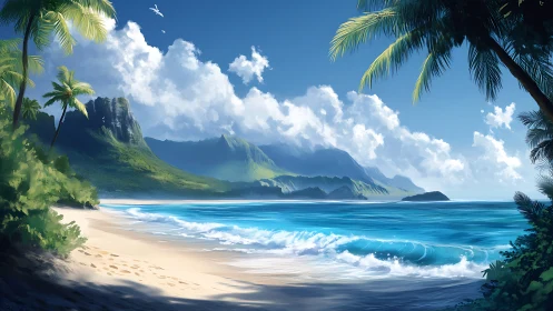 Paradise Beckons Where Emerald Peaks Cradle Turquoise Dreams