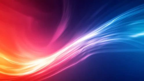 Chromatic light streams sweeping across gradient space.