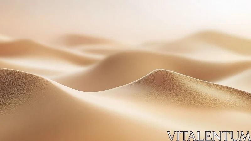 Silken dunes quietly rise like whispered desert breathing