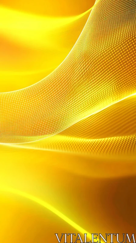 Golden light waves flow across a luminous abstract field