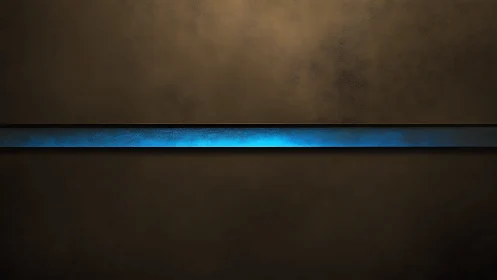 Horizontal blue band divides textured dark background