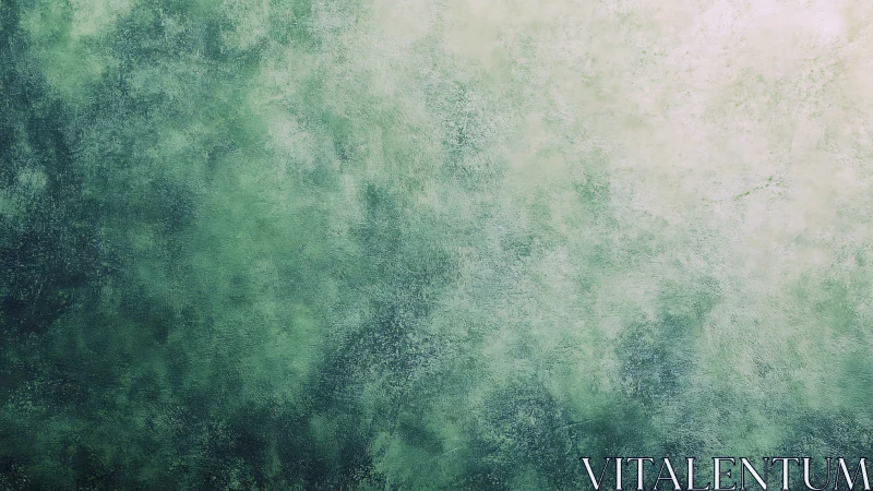 Muted green textured background with soft mottled gradient.