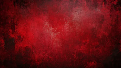 Deep crimson textured backdrop evokes bold dramatic intensity.