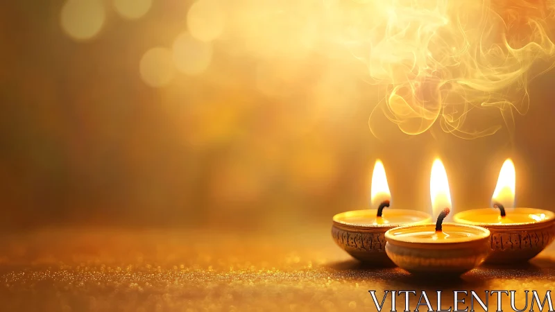 Golden clay lamps whispering warmth into velvet dusk.