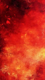 Fiery Inferno: A Blazing Digital Abstract of Intense Heat.