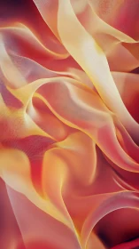 Layered translucent folds form overlapping gradient surfaces