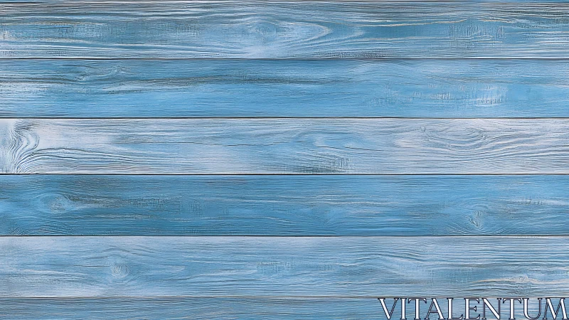 Weathered blue wooden planks create a calm rustic backdrop.