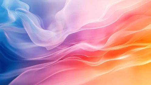 Layered translucent color waves in gradient composition.