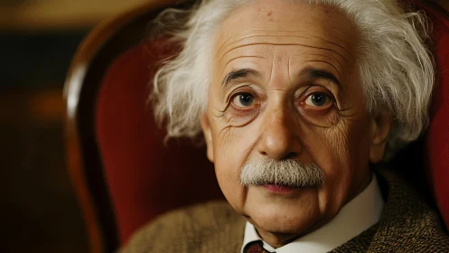 Elderly man’s thoughtful gaze captured in warm portrait light