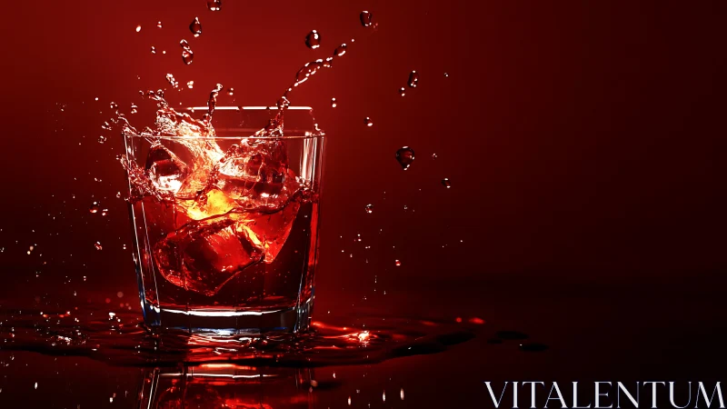 Scarlet Splash: Crimson Collision Dance.