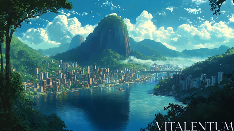 Emerald Valley City: A Breathtaking Metropolis Nestled in Nature