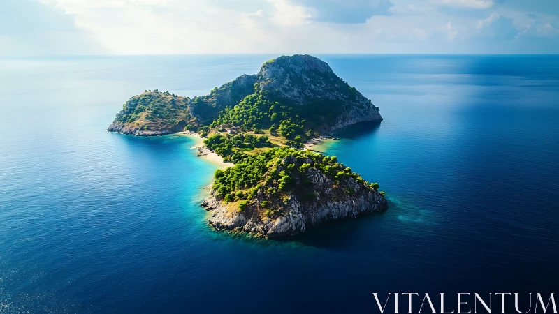 Emerald Islands Floating in Turquoise Paradise.