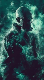 Mystic chemist in emerald smoke and quiet rebellion.