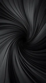 Velvet vortex of shadowed waves in endless descent.