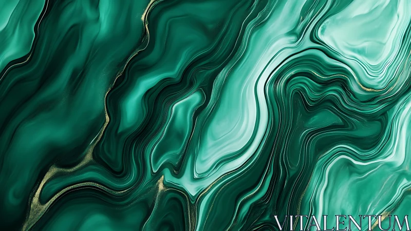Emerald rivers ripple through marble dreams and liquid light