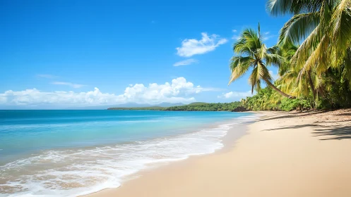 Tropical Paradise: Pristine Beach Oasis Awaits.