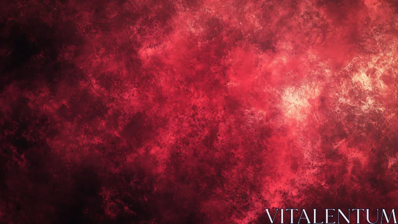 Red tonal texture shows diffuse, cloud-like distribution