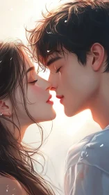 Animated Profile Proximity: Luminous Backlighting on Close Faces.