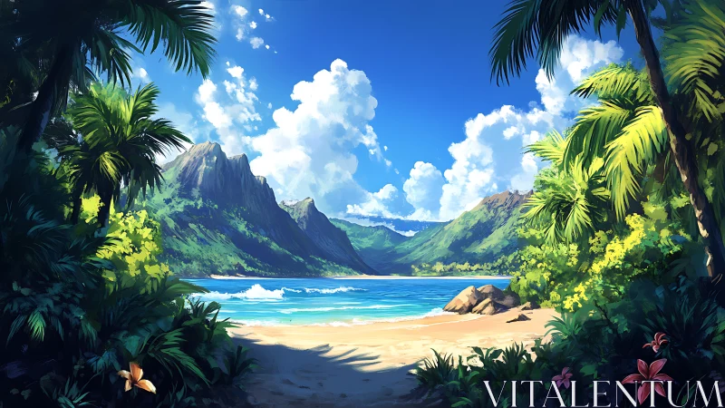 Paradise Valley: Tropical Mountains Meet Pristine Shores