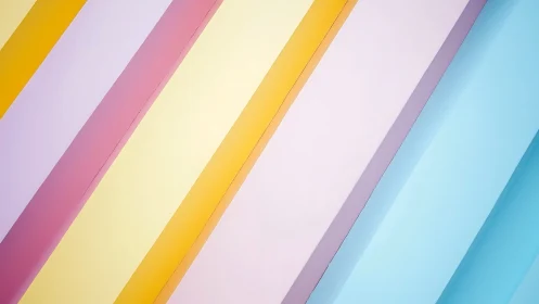 Diagonal pastel bands in soft geometric minimalist pattern.
