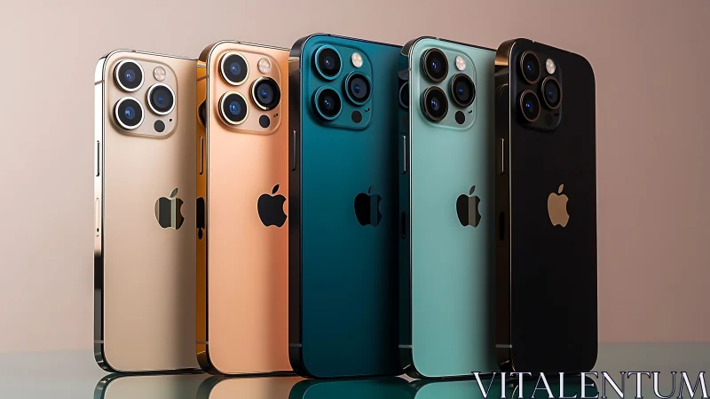 iPhone 12 Pro Lineup in Five Premium Colors.