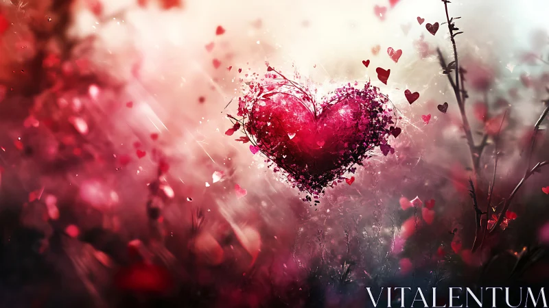 Luminous Heart Bursting with Love and Light.