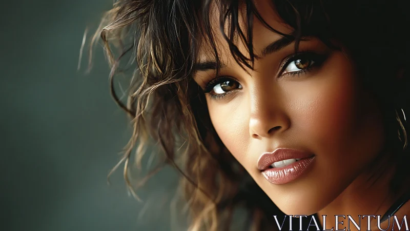 Photorealistic close-up portrait with soft cinematic light.